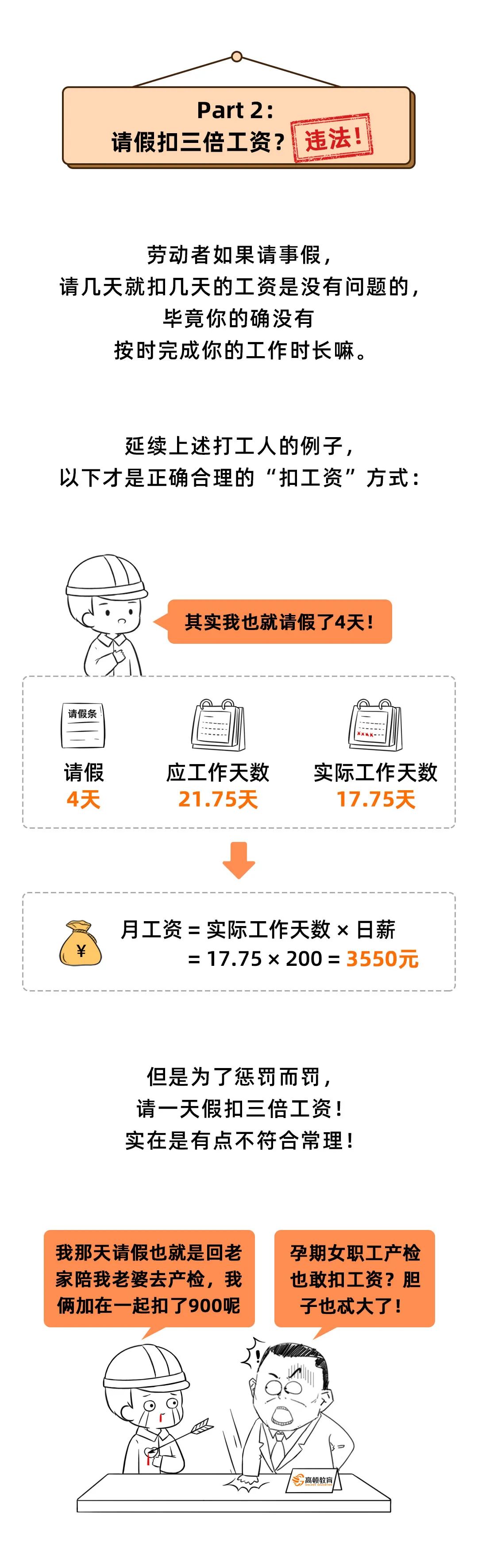 人社局提醒:这些扣工资的行为,违法!迟到、请假、绩效……