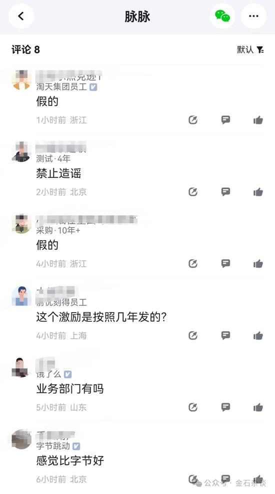 阿里年终涨到怀疑人生？网友：都在抱怨……